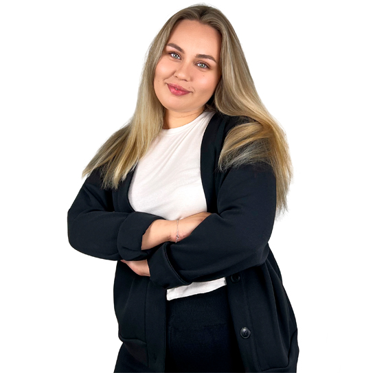 Князькова Анастасия– менеджер по работе с клиентами